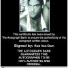 Rob Van-Dam authentic signed WWE wrestling 8x10 photo W/Cert Autographed 23 Certificate of Authenticity from The Autograph Bank