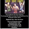 Rob Van-Dam authentic signed WWE wrestling 8x10 photo W/Cert Autographed 25 Certificate of Authenticity from The Autograph Bank