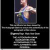 Rob Van-Dam authentic signed WWE wrestling 8x10 photo W/Cert Autographed 34 Certificate of Authenticity from The Autograph Bank