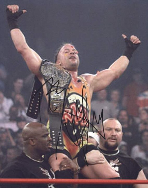 Rob Van-Dam authentic signed WWE wrestling 8x10 photo W/Cert Autographed 36 signed 8x10 photo
