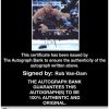 Rob Van-Dam authentic signed WWE wrestling 8x10 photo W/Cert Autographed 37 Certificate of Authenticity from The Autograph Bank