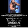 Rob Van-Dam authentic signed WWE wrestling 8x10 photo W/Cert Autographed 44 Certificate of Authenticity from The Autograph Bank