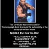 Rob Van-Dam authentic signed WWE wrestling 8x10 photo W/Cert Autographed 50 Certificate of Authenticity from The Autograph Bank