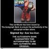 Rob Van-Dam authentic signed WWE wrestling 8x10 photo W/Cert Autographed 51 Certificate of Authenticity from The Autograph Bank