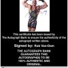Rob Van-Dam authentic signed WWE wrestling 8x10 photo W/Cert Autographed 52 Certificate of Authenticity from The Autograph Bank