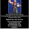 Rob Van-Dam authentic signed WWE wrestling 8x10 photo W/Cert Autographed 53 Certificate of Authenticity from The Autograph Bank