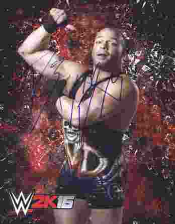 Rob Van-Dam authentic signed WWE wrestling 8x10 photo W/Cert Autographed 55 signed 8x10 photo