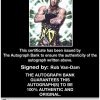 Rob Van-Dam authentic signed WWE wrestling 8x10 photo W/Cert Autographed 57 Certificate of Authenticity from The Autograph Bank