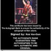 Rob Van-Dam authentic signed WWE wrestling 8x10 photo W/Cert Autographed 62 Certificate of Authenticity from The Autograph Bank