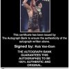 Rob Van-Dam authentic signed WWE wrestling 8x10 photo W/Cert Autographed 66 Certificate of Authenticity from The Autograph Bank