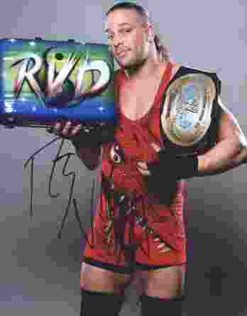 Rob Van-Dam authentic signed WWE wrestling 8x10 photo W/Cert Autographed 67 signed 8x10 photo