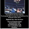 Rob Van-Dam authentic signed WWE wrestling 8x10 photo W/Cert Autographed 72 Certificate of Authenticity from The Autograph Bank