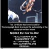 Rob Van-Dam authentic signed WWE wrestling 8x10 photo W/Cert Autographed 75 Certificate of Authenticity from The Autograph Bank