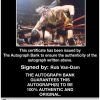 Rob Van-Dam authentic signed WWE wrestling 8x10 photo W/Cert Autographed 78 Certificate of Authenticity from The Autograph Bank