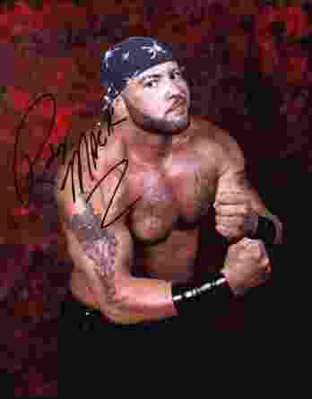 Rodney Mack authentic signed WWE wrestling 8x10 photo W/Cert Autographed 03 signed 8x10 photo