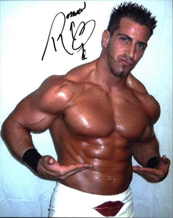Romeo Roselli authentic signed WWE wrestling 8x10 photo W/Cert Autographed 01 signed 8x10 photo