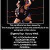 Rosey authentic signed WWE wrestling 8x10 photo W/Cert Autographed 03 Certificate of Authenticity from The Autograph Bank