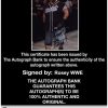Rosey authentic signed WWE wrestling 8x10 photo W/Cert Autographed 16 Certificate of Authenticity from The Autograph Bank