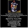 Rosey authentic signed WWE wrestling 8x10 photo W/Cert Autographed 21 Certificate of Authenticity from The Autograph Bank