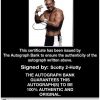 Scotty 2-Hotty authentic signed WWE wrestling 8x10 photo W/Cert Autographed 01 Certificate of Authenticity from The Autograph Bank