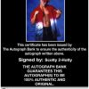 Scotty 2-Hotty authentic signed WWE wrestling 8x10 photo W/Cert Autographed 03 Certificate of Authenticity from The Autograph Bank