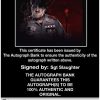 Sgt Slaughter authentic signed WWE wrestling 8x10 photo W/Cert Autographed 01 Certificate of Authenticity from The Autograph Bank