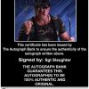 Sgt Slaughter authentic signed WWE wrestling 8x10 photo W/Cert Autographed 04 Certificate of Authenticity from The Autograph Bank