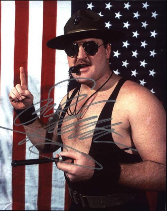Sgt Slaughter authentic signed WWE wrestling 8x10 photo W/Cert Autographed 05 signed 8x10 photo