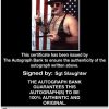 Sgt Slaughter authentic signed WWE wrestling 8x10 photo W/Cert Autographed 05 Certificate of Authenticity from The Autograph Bank