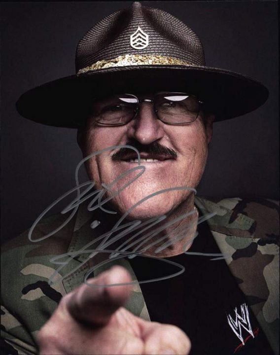 Sgt Slaughter authentic signed WWE wrestling 8x10 photo W/Cert Autographed 06 signed 8x10 photo