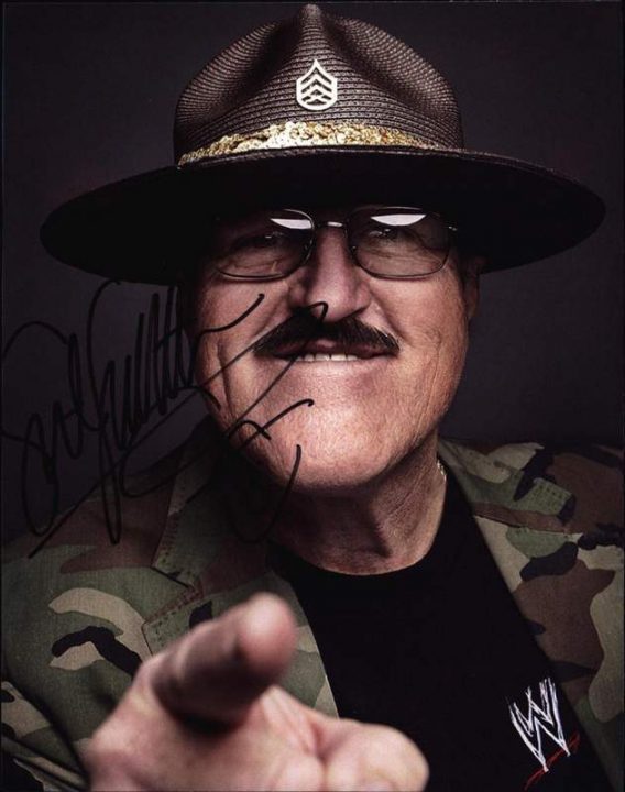 Sgt Slaughter authentic signed WWE wrestling 8x10 photo W/Cert Autographed 08 signed 8x10 photo