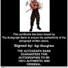 Sgt Slaughter authentic signed WWE wrestling 8x10 photo W/Cert Autographed 09 Certificate of Authenticity from The Autograph Bank