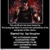 Sgt Slaughter authentic signed WWE wrestling 8x10 photo W/Cert Autographed 10 Certificate of Authenticity from The Autograph Bank