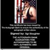 Sgt Slaughter authentic signed WWE wrestling 8x10 photo W/Cert Autographed 15 Certificate of Authenticity from The Autograph Bank