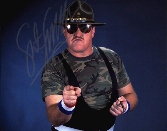 Sgt Slaughter authentic signed WWE wrestling 8x10 photo W/Cert Autographed 17 signed 8x10 photo