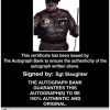 Sgt Slaughter authentic signed WWE wrestling 8x10 photo W/Cert Autographed 19 Certificate of Authenticity from The Autograph Bank