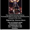 Shannon Moore authentic signed WWE wrestling 8x10 photo W/Cert Autographed 08 Certificate of Authenticity from The Autograph Bank