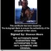 Shannon Moore authentic signed WWE wrestling 8x10 photo W/Cert Autographed 09 Certificate of Authenticity from The Autograph Bank