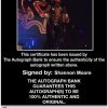 Shannon Moore authentic signed WWE wrestling 8x10 photo W/Cert Autographed 13 Certificate of Authenticity from The Autograph Bank