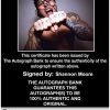 Shannon Moore authentic signed WWE wrestling 8x10 photo W/Cert Autographed 15 Certificate of Authenticity from The Autograph Bank