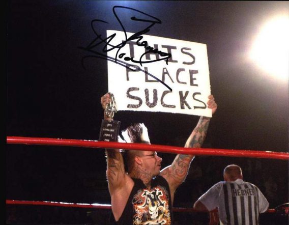 Shannon Moore authentic signed WWE wrestling 8x10 photo W/Cert Autographed 17 signed 8x10 photo