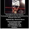 Shannon Moore authentic signed WWE wrestling 8x10 photo W/Cert Autographed 17 Certificate of Authenticity from The Autograph Bank