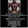 Shelton Benjamin authentic signed WWE wrestling 8x10 photo W/Cert Autographed 03 Certificate of Authenticity from The Autograph Bank