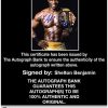 Shelton Benjamin authentic signed WWE wrestling 8x10 photo W/Cert Autographed 05 Certificate of Authenticity from The Autograph Bank