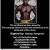 Shelton Benjamin authentic signed WWE wrestling 8x10 photo W/Cert Autographed 06 Certificate of Authenticity from The Autograph Bank