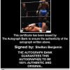 Shelton Benjamin authentic signed WWE wrestling 8x10 photo W/Cert Autographed 08 Certificate of Authenticity from The Autograph Bank