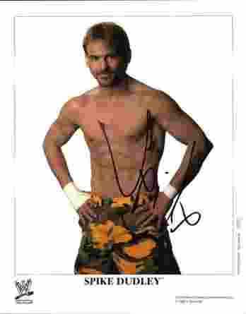 Spike Dudley authentic signed WWE wrestling 8x10 photo W/Cert Autographed 01 signed 8x10 photo