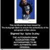 Spike Dudley authentic signed WWE wrestling 8x10 photo W/Cert Autographed 02 Certificate of Authenticity from The Autograph Bank