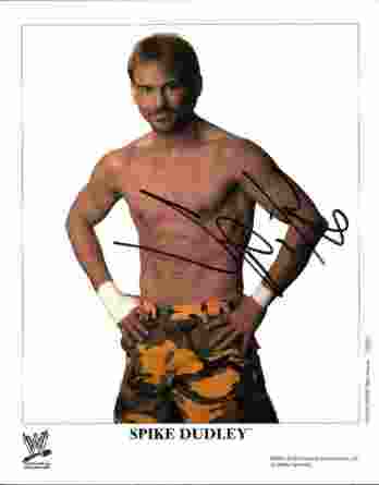 Spike Dudley authentic signed WWE wrestling 8x10 photo W/Cert Autographed 08 signed 8x10 photo