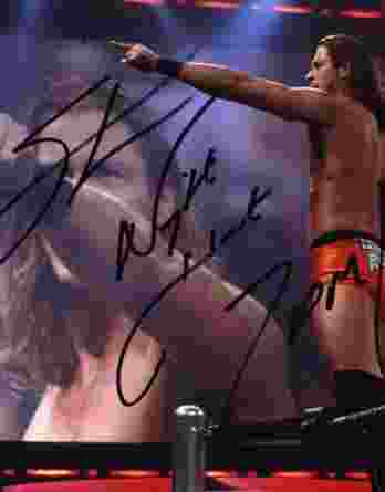 Stevie Richards authentic signed WWE wrestling 8x10 photo W/Cert Autographed 04 signed 8x10 photo